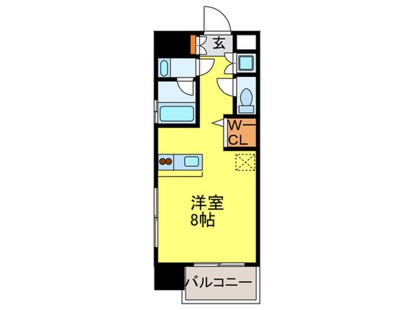 プライムアーバン薬院南の物件間取画像